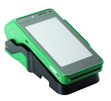 Touchscreen terminal with printer